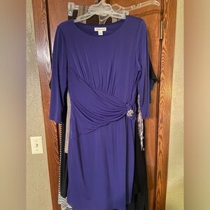 Cold water creek purple dress